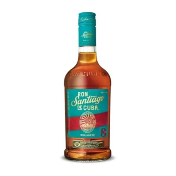 Ron Santiago 8 Años (700 ml)