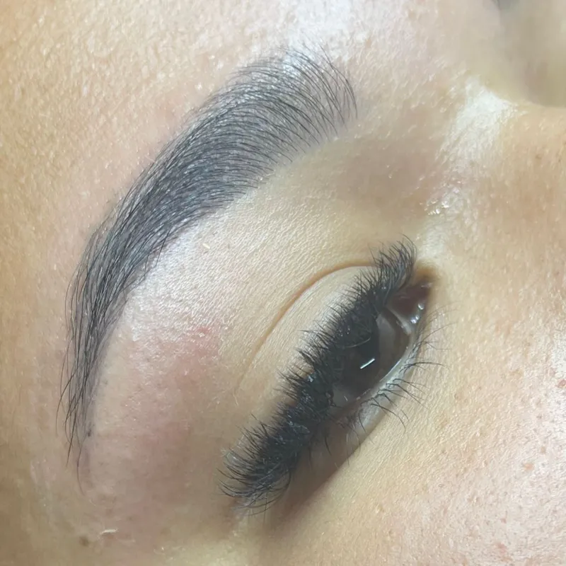 RELLENO pestañas pelo a pelo