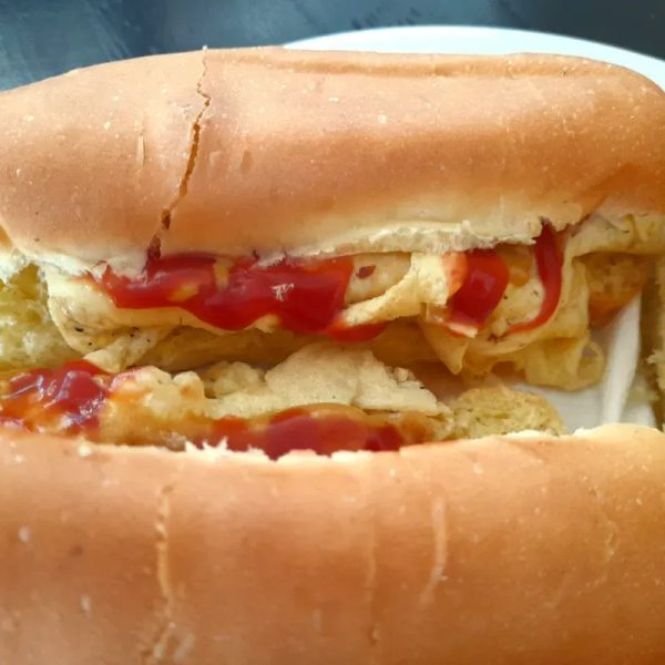 Pan con tortilla