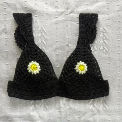 Top tejido a grannys