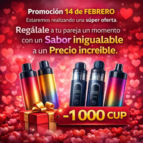 Oferta Hasta 14 de febrero