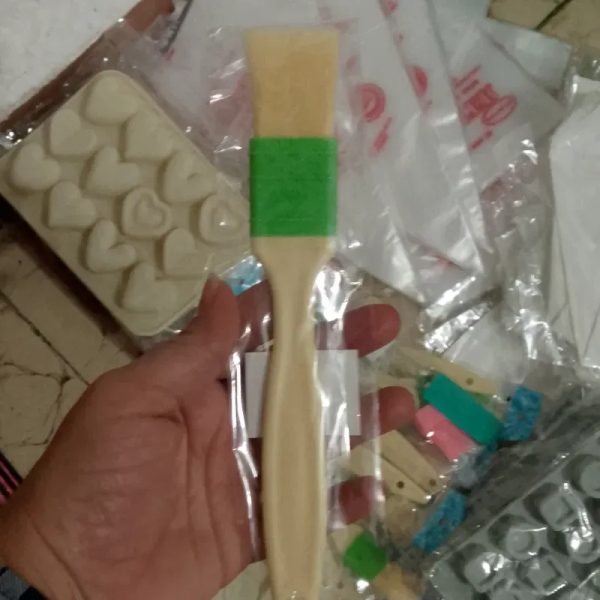 Brocha de pelos para repostería