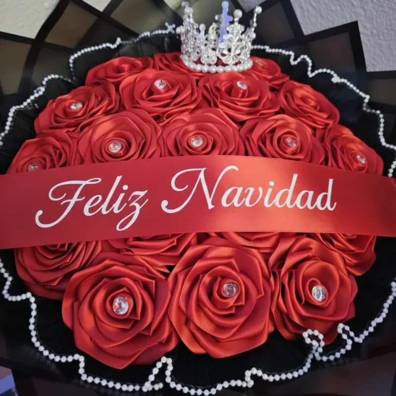 Hermoso ramo Feliz Navidad 