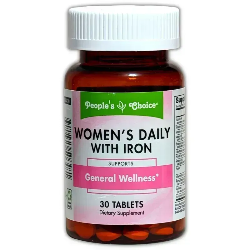 Women's daily whit iron (30t)  ( vitaminas  de mujer mas conocidas como Prenatales)
