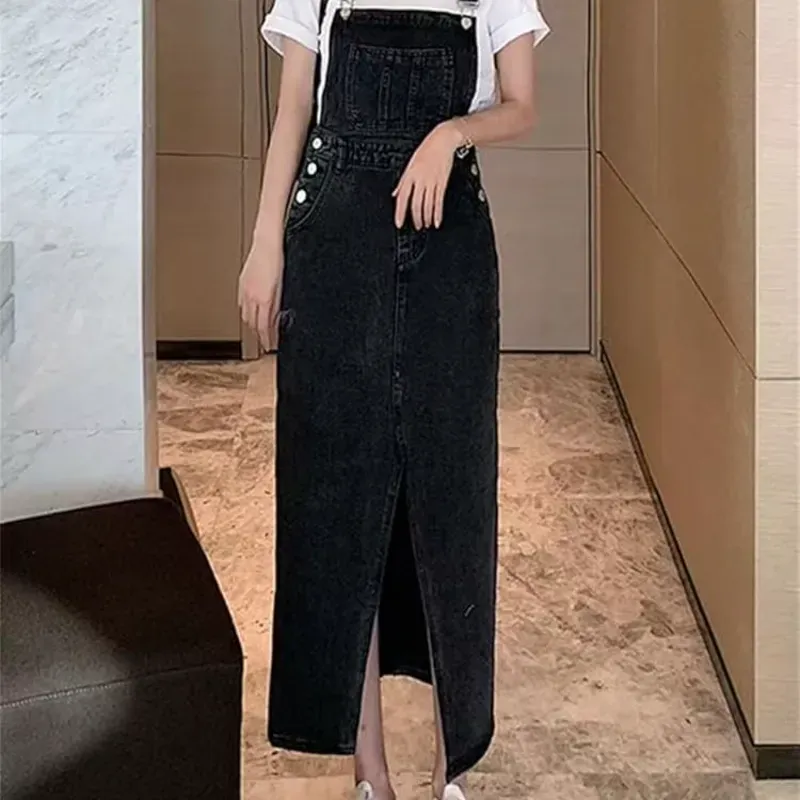  Jumper Denim Midi — Estilo Casual Chic 