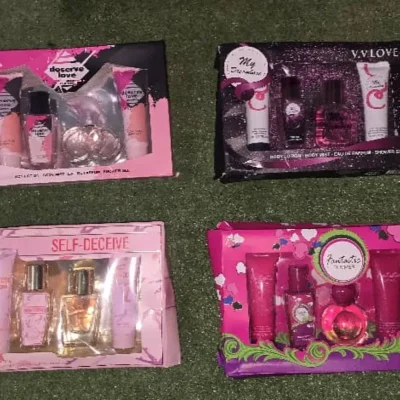 Set de perfumes y cremas