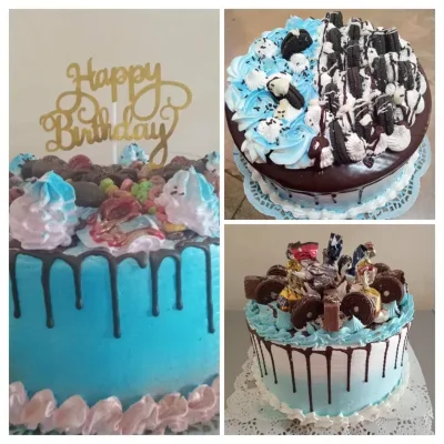 Pastel con confituras