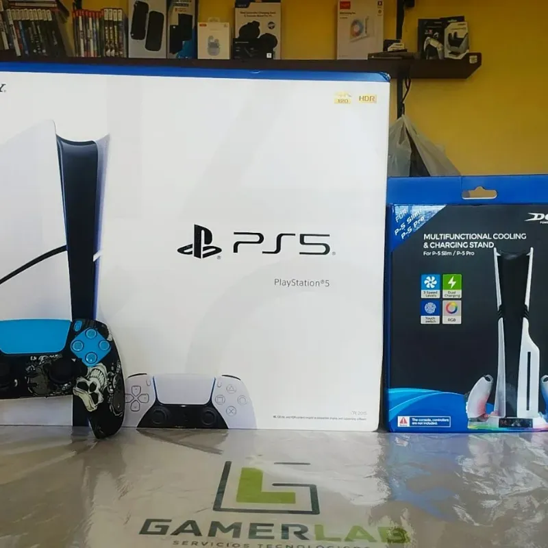 ✨ ¡PS5 Slim con lector NUEVA y sellada! ✨