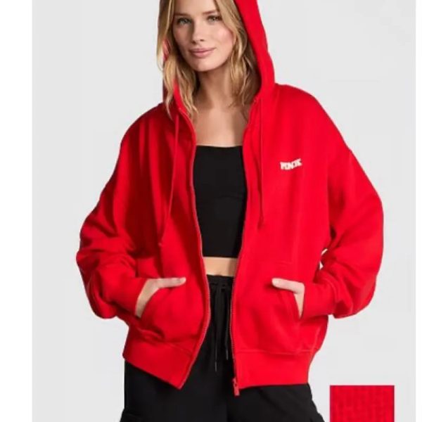 ❄️❤️Abrigo Rojo Pink