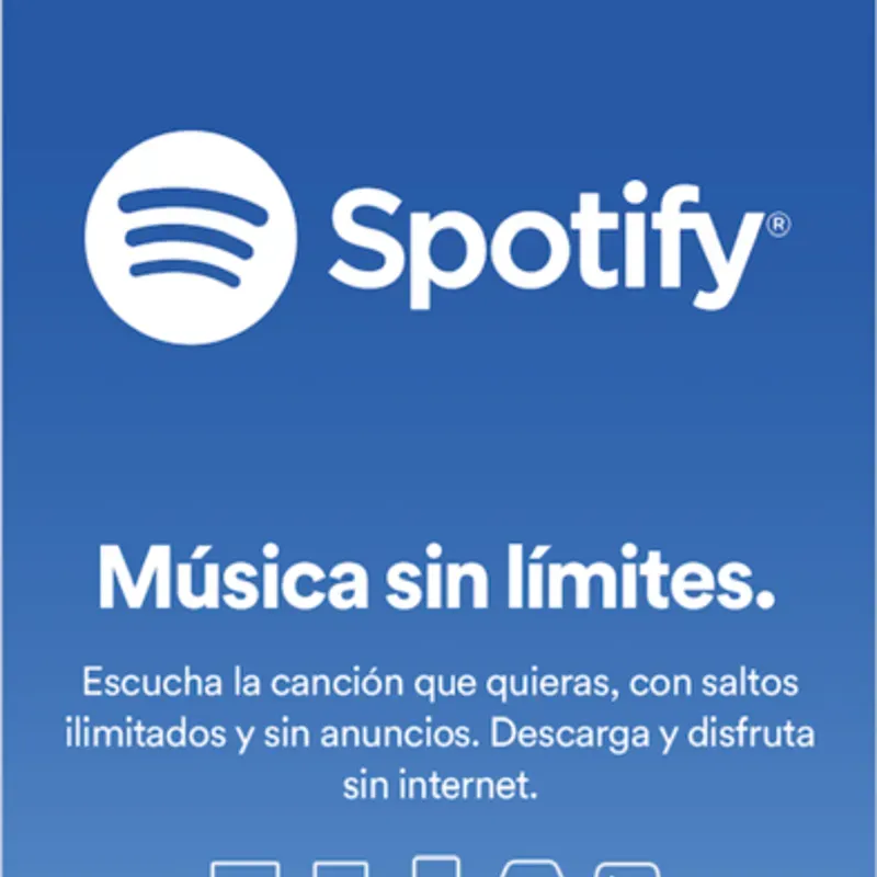 Tarjetas de Regalo Spotify