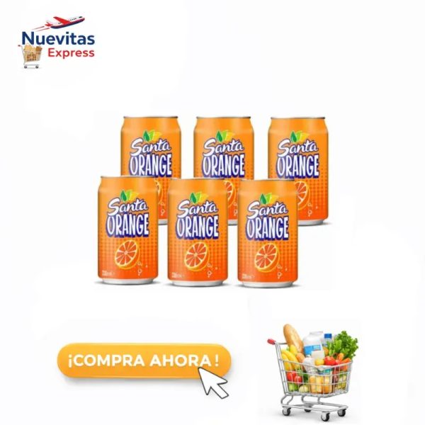 Set de 6 Refrescos de Naranja