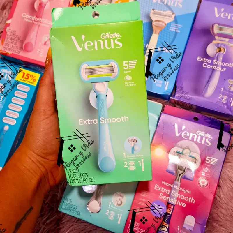 Cuchilla de afeitar para mujer Gillette Venus Extra Smooth.