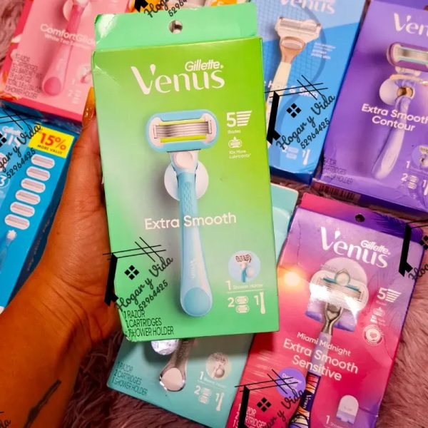 Cuchilla de afeitar para mujer Gillette Venus Extra Smooth.