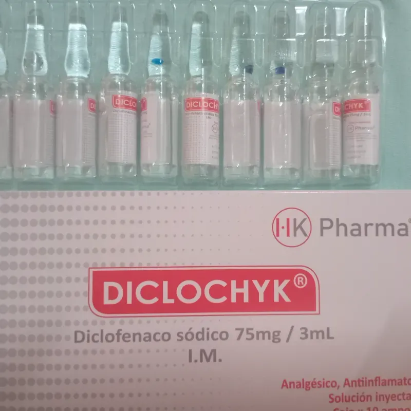 Diclofenaco en ampula