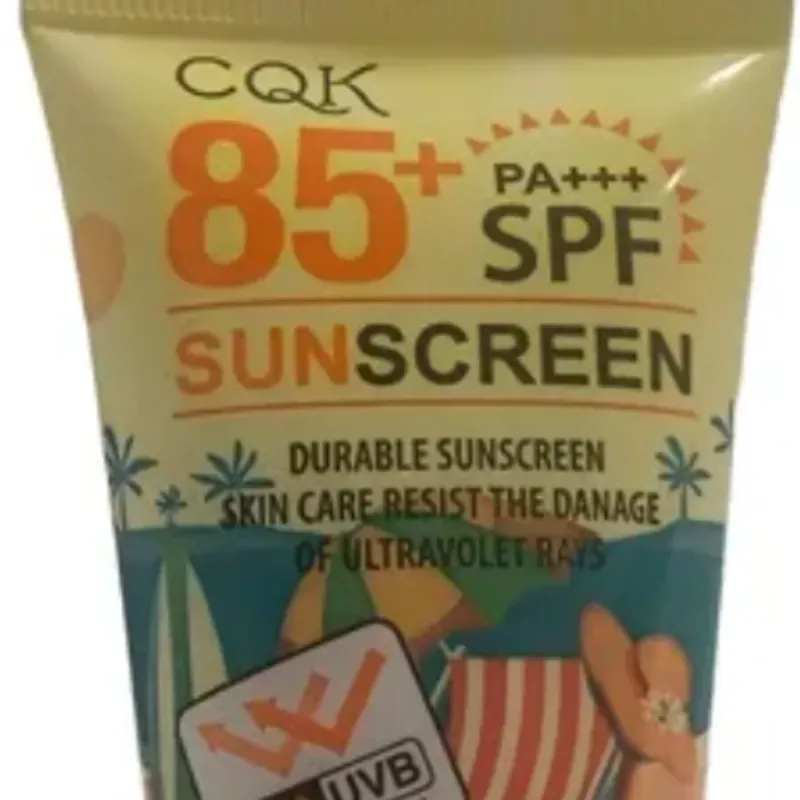 Bloqueador solar 85 SPF