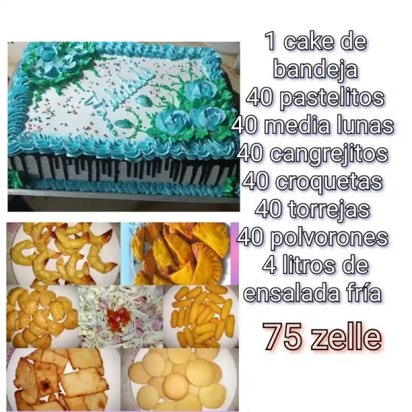 Combos de bufet para cumpleaños