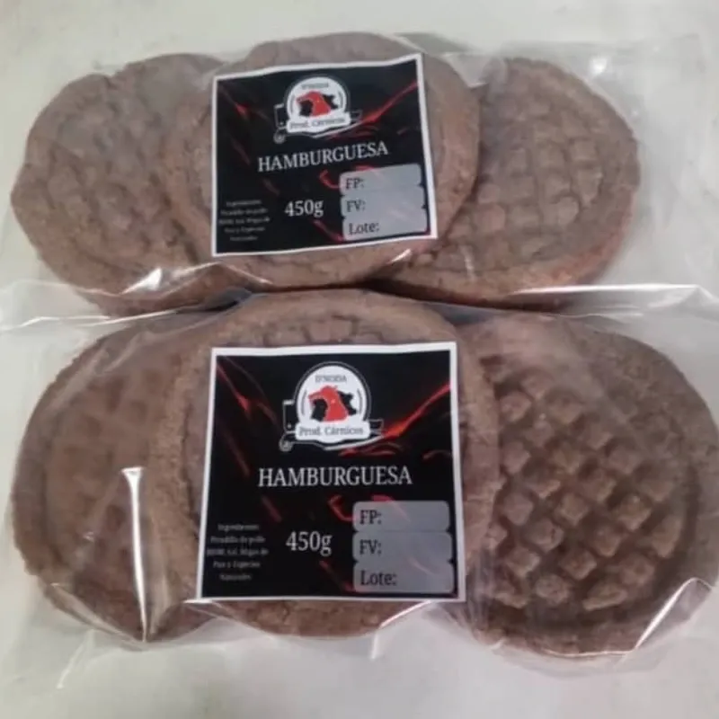 HAMBURGUESAS DE POLLO