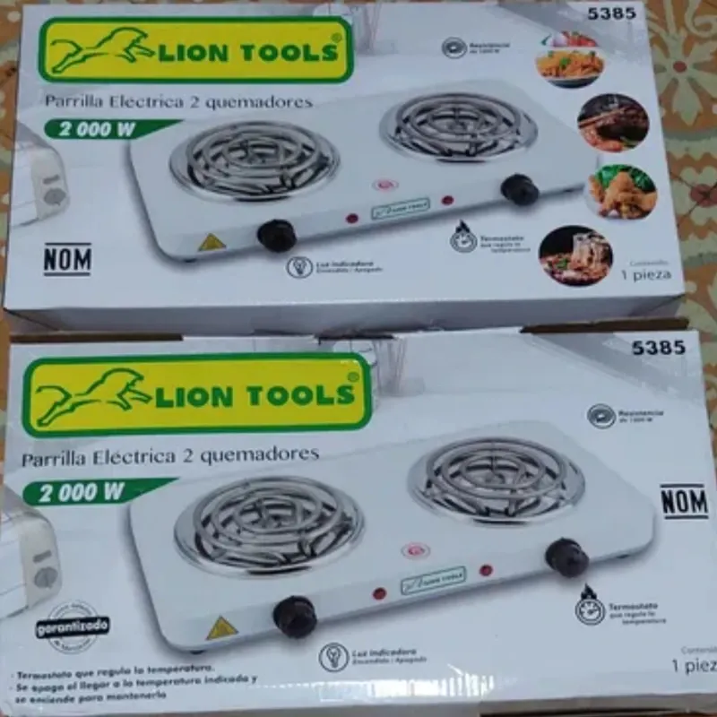 Cocinas eléctricas de 2 hornillas