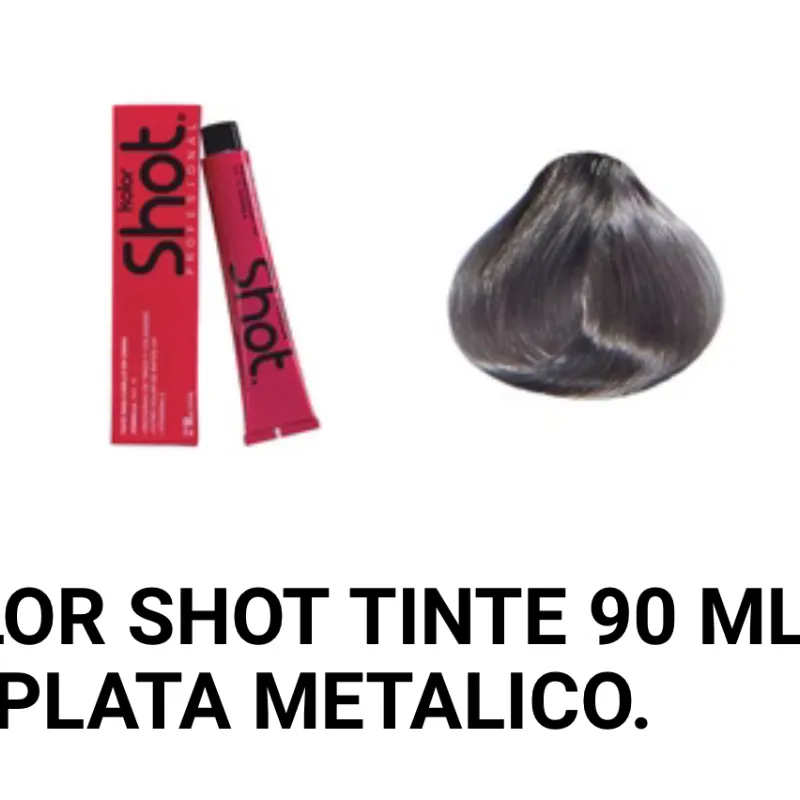 Tinte Shot # 9.9 Plata metálico