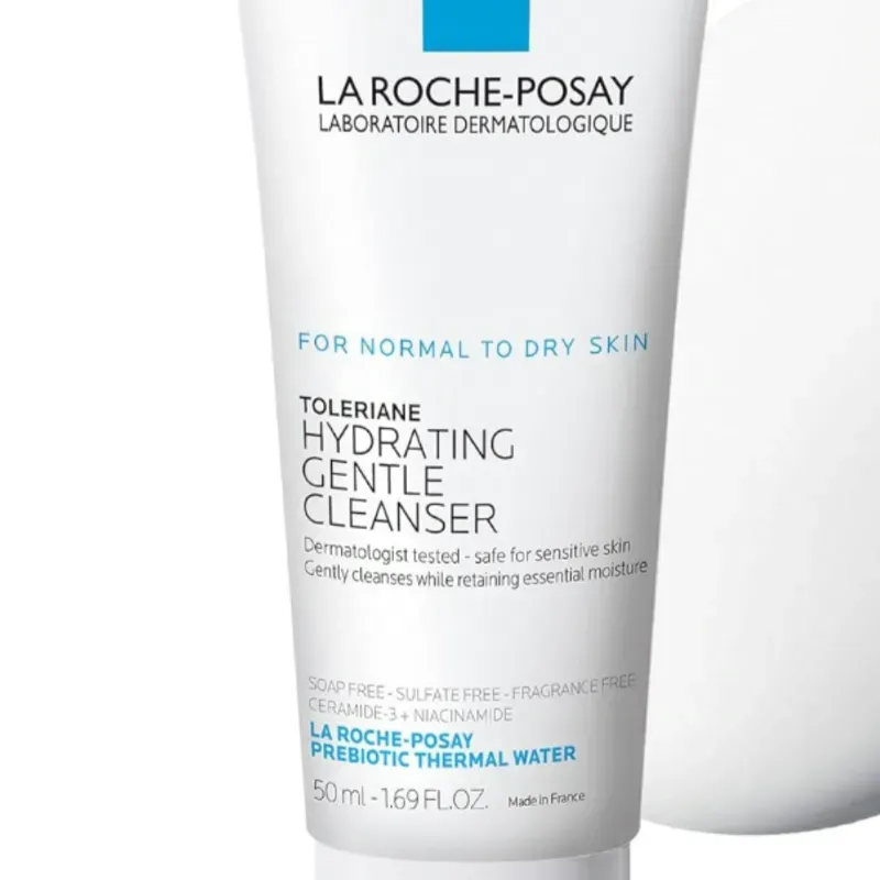 Limpiador para piel normal a seca y piel sensible, La Roche Posay 50 ml