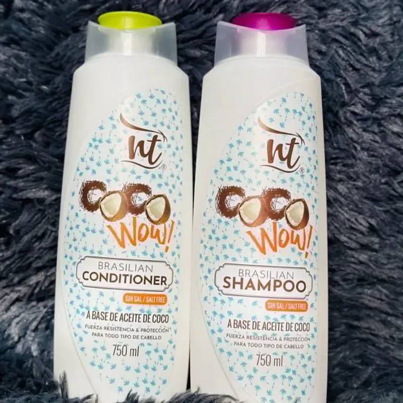 Línea de champú y crema