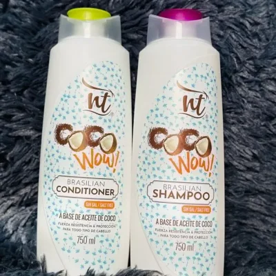 Línea de champú y crema