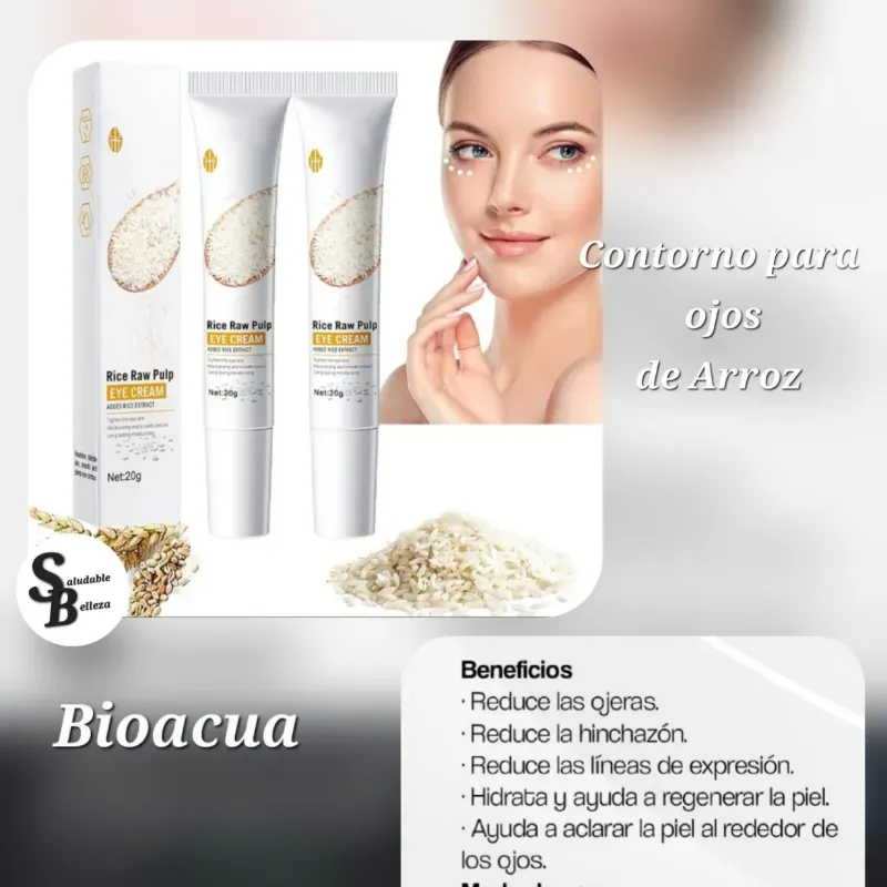 Contorno para ojos de Arroz