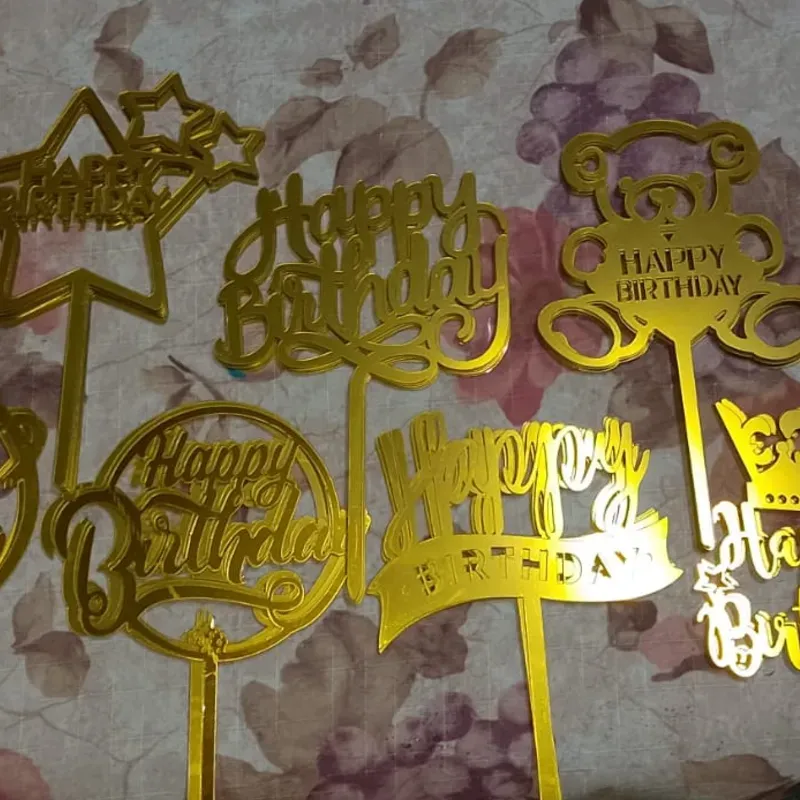 Toppers feliz cumpleaños