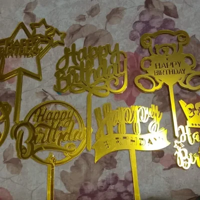 Toppers feliz cumpleaños