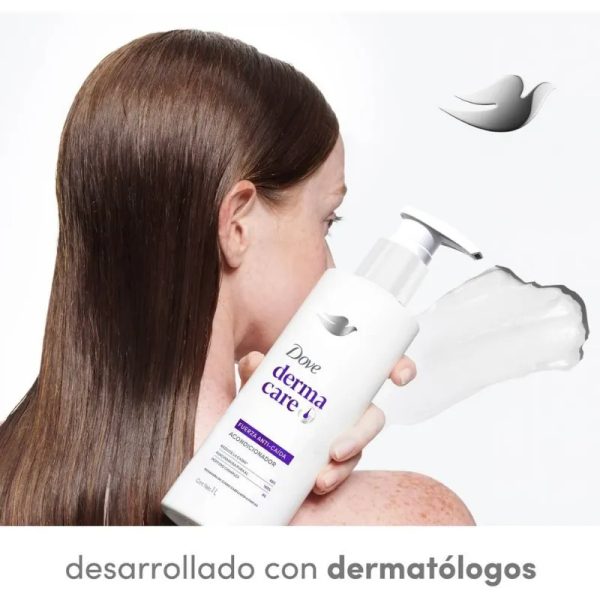Acondicionador Dove  Derma Care Fuerza Anti-Caída 1 LItro