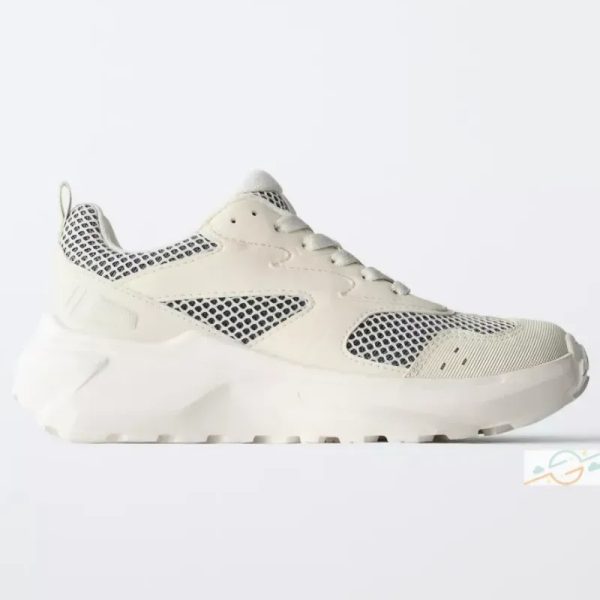 Tenis beige ZARA #0003