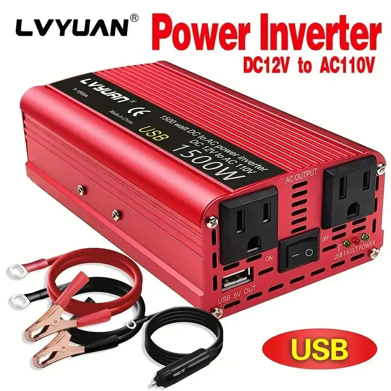 Inversor de voltaje 1500w Lvyuan