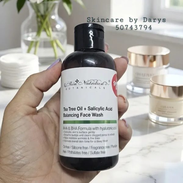 Limpiador Facial de Ácido Salicílico y Aceite de Árbol del Té 