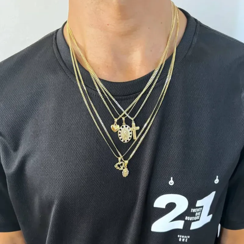 Cadenas de Oro laminado