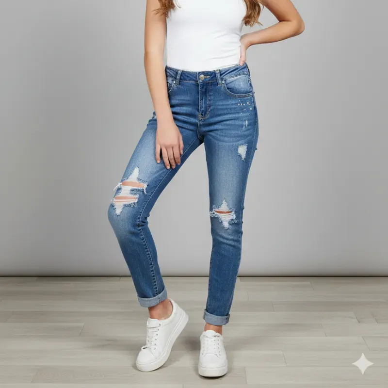 Pantalon de mezclilla