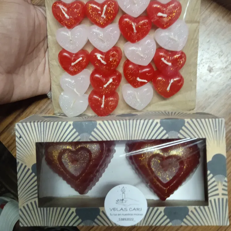Estuche de 2 corazones