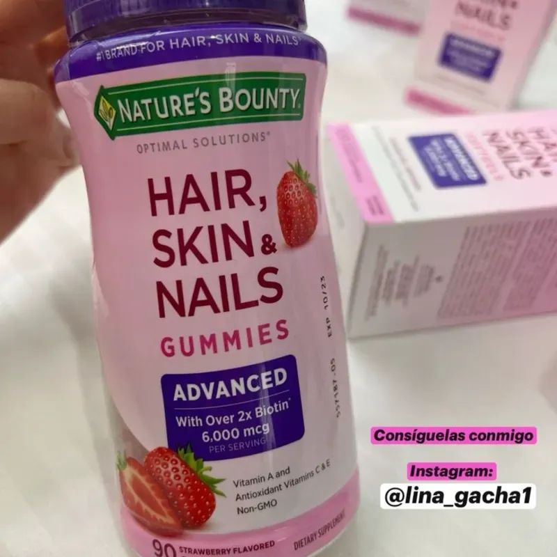 Hair,Skin Nails Natures Bounty