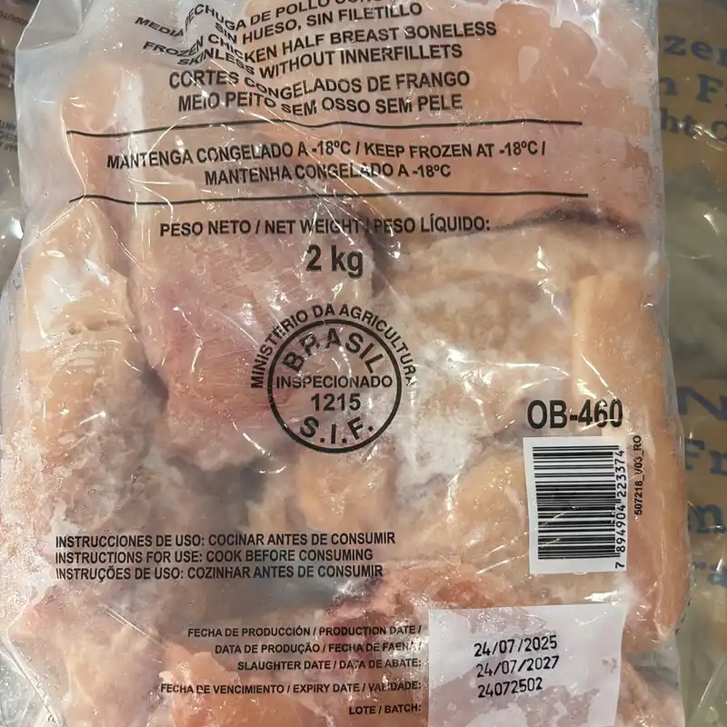 PECHUGA DE POLLO 2 KG