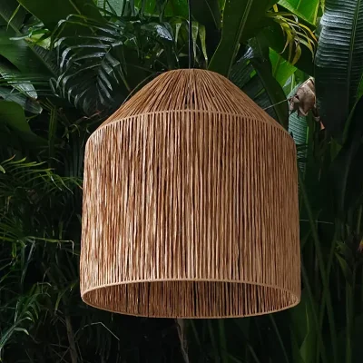 Luminaria tejida JAULA