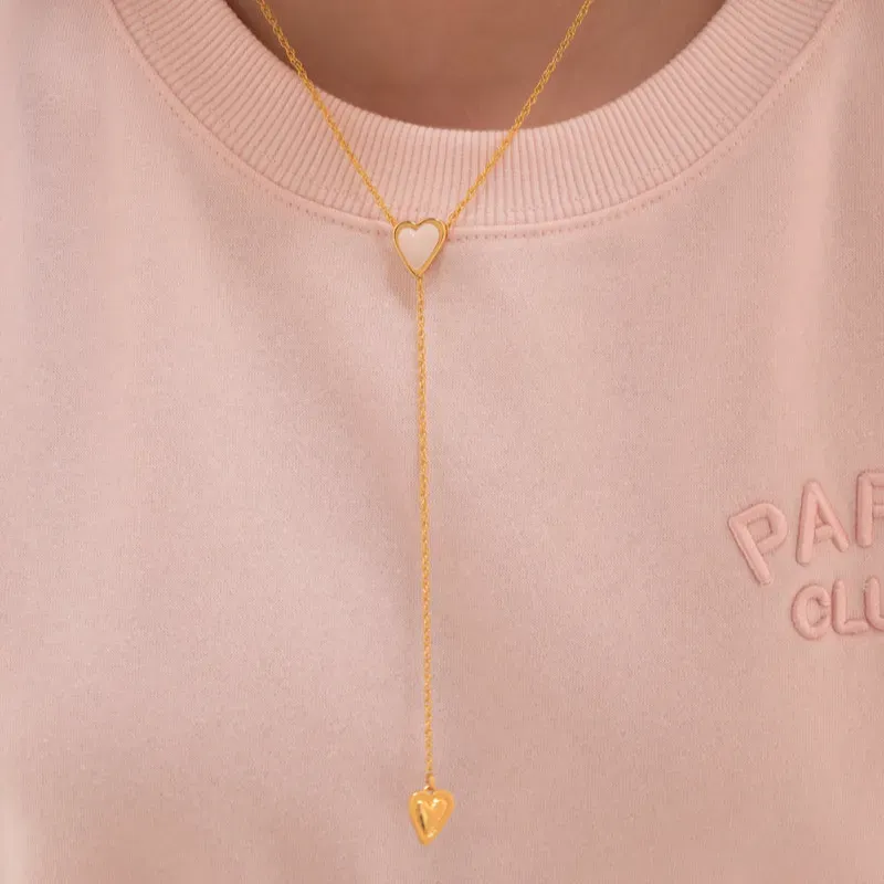 Corbatín Corazones Candy Love + Aretes