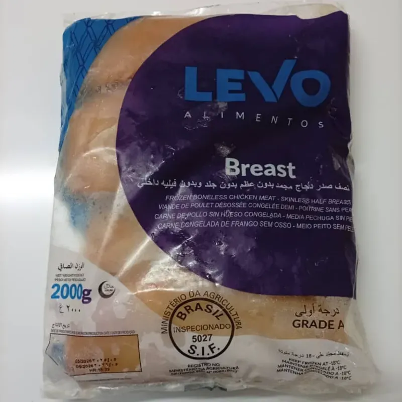  Pechuga de Pollo Sin Hueso LEVO – 2 kg