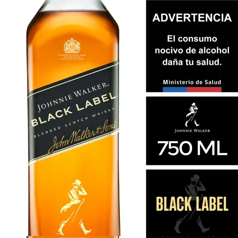 Whisky Johnnie Walker Black Label 1x12x750ml C(403.18)