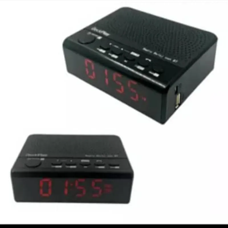 Radio reloj digital con despertador y Bluetooth