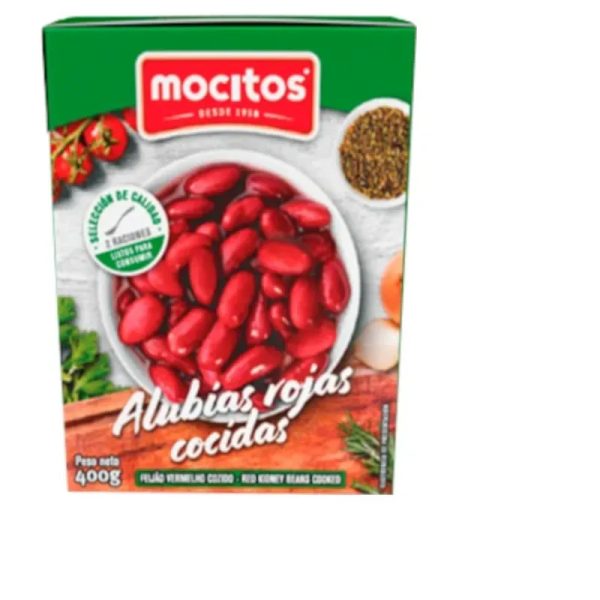 Frijol colorado caja de 409g MOCITOS