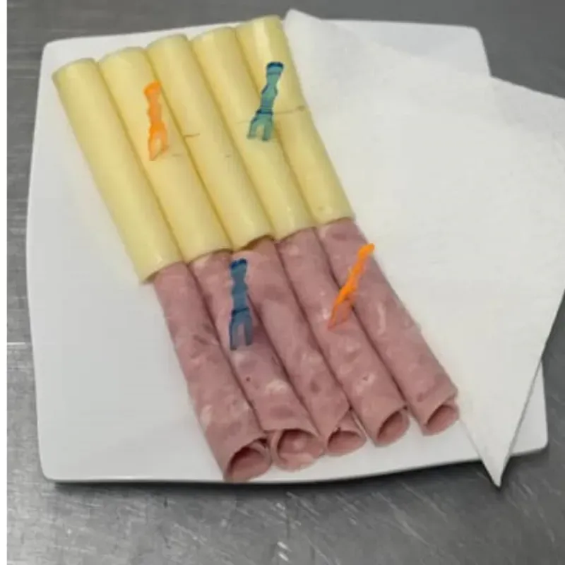 ENTREMES DE JAMON Y QUESO