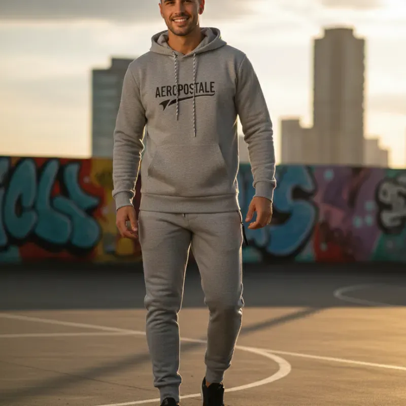 Conjunto de abrigo de hombre