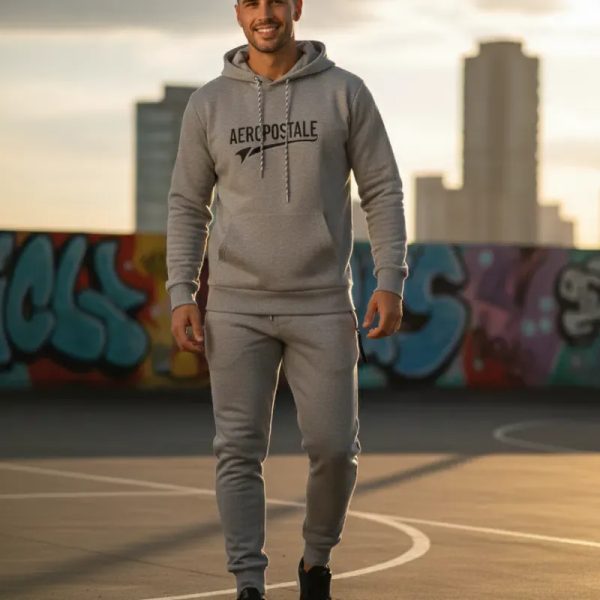 Conjunto de abrigo de hombre