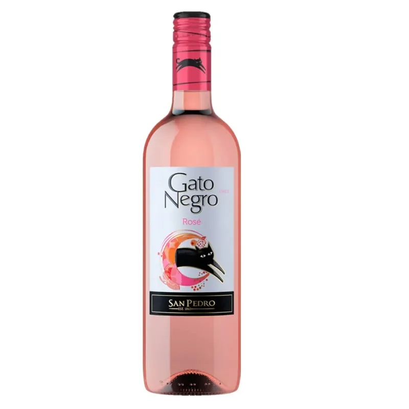 Vino Rosado Cabernet Sauvignon Gato Negro 750ml 12/Caja