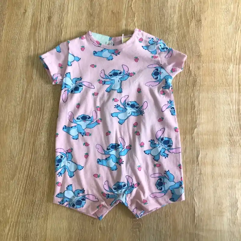 Body color rosado con Stitch