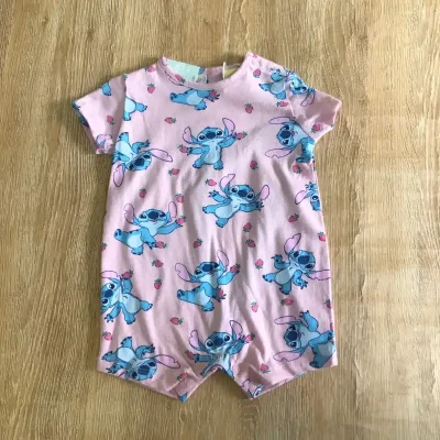 Body color rosado con Stitch